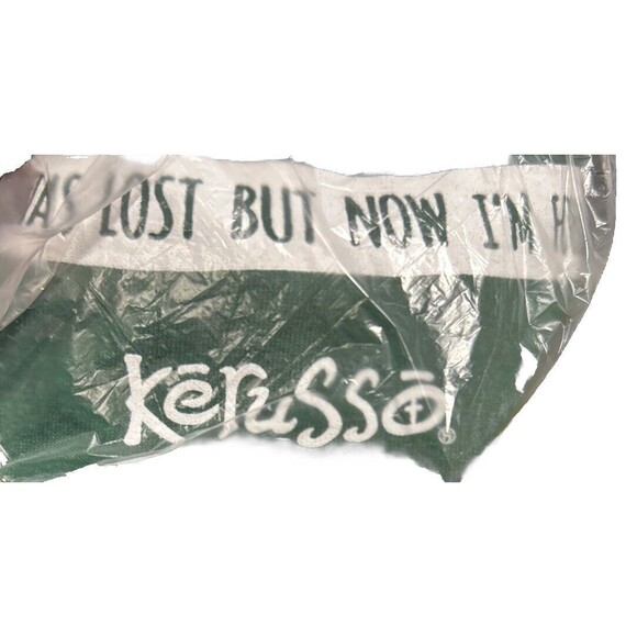 I’m A Wander,Luke 19:10 Green,Fruit Loom 100% Cotton T-Shirt 2X by Kerusso NWT - Picture 4 of 5